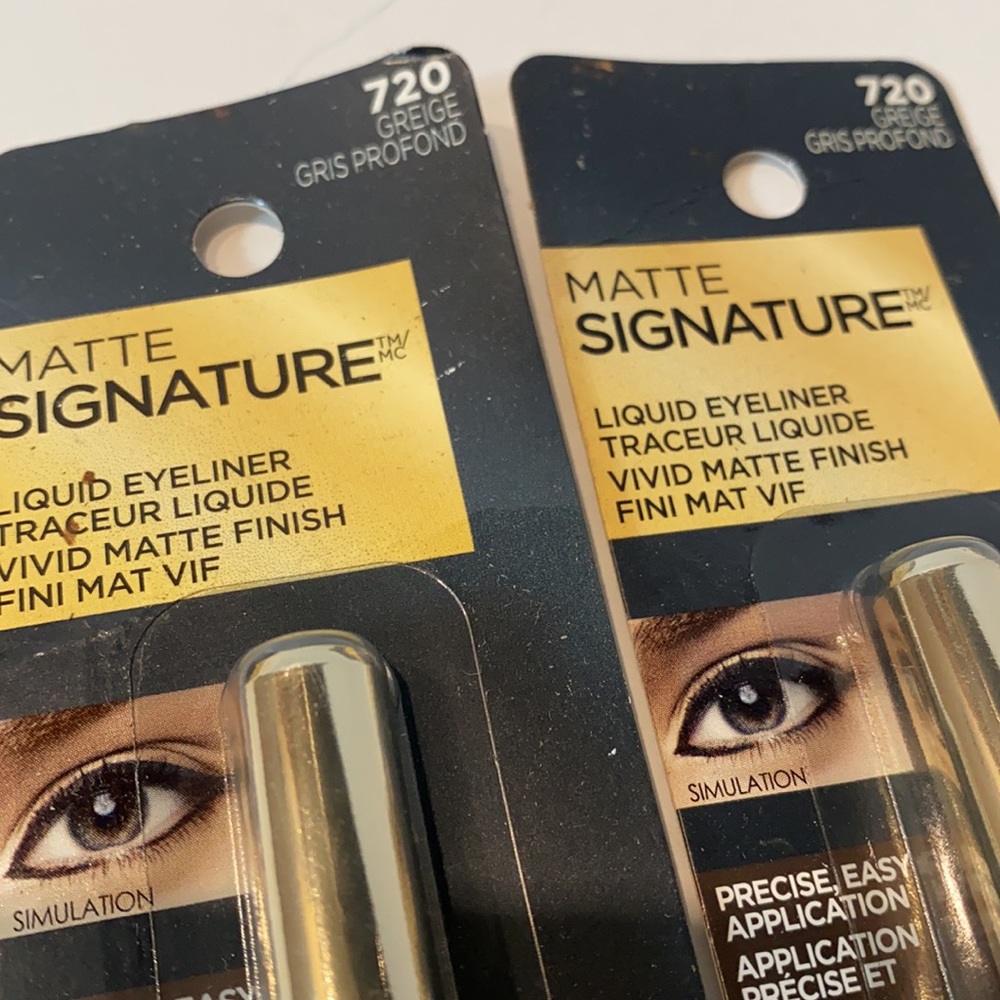 L’Oréal 2 Matte Signature Liquid Eyeliner Greige (720) - Picture 5 of 5